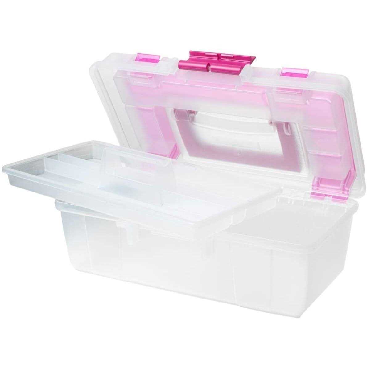 Creative Options Clear Tool Box Organizer - Zenithce