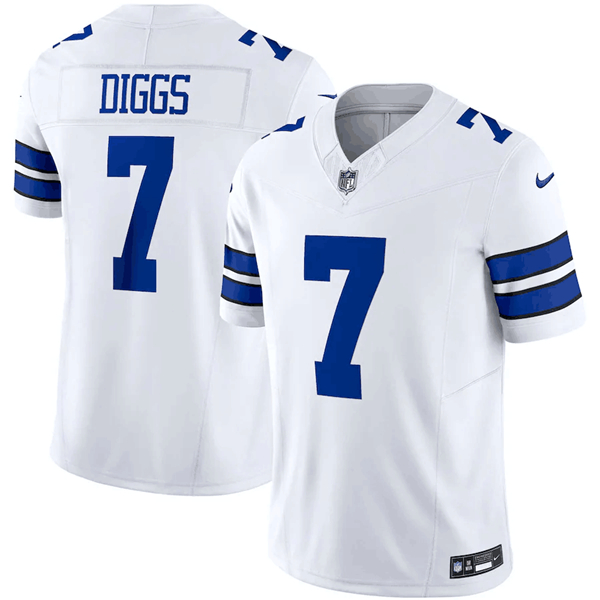 Dallas Cowboys #7 Trevon Diggs White 2023 F.U.S.E. Limited Stitched Jersey - Zenithce