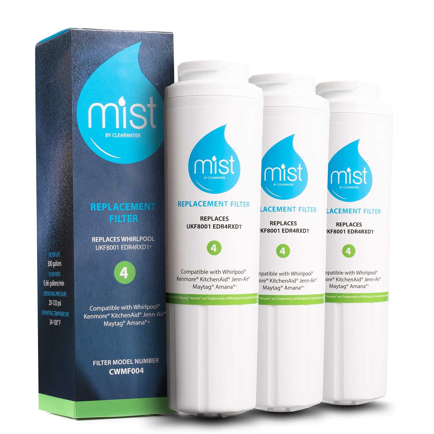 Mist Filter 4 UKF8001 4396395 EDR4RXD1 - Zenithce
