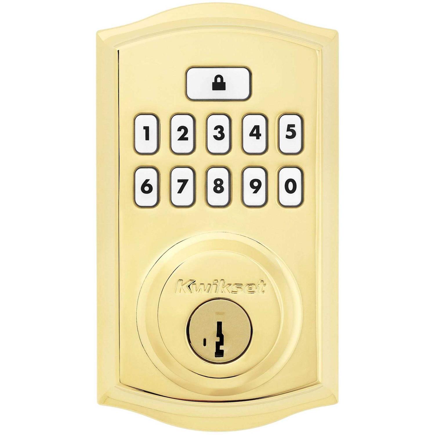 Kwikset Signature Series Traditional SmartCode Electronic Deadbolt - Zenithce