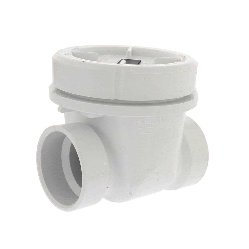 Jones Stephens B01004 4 No-Hub Backwater Valve - Zenithce