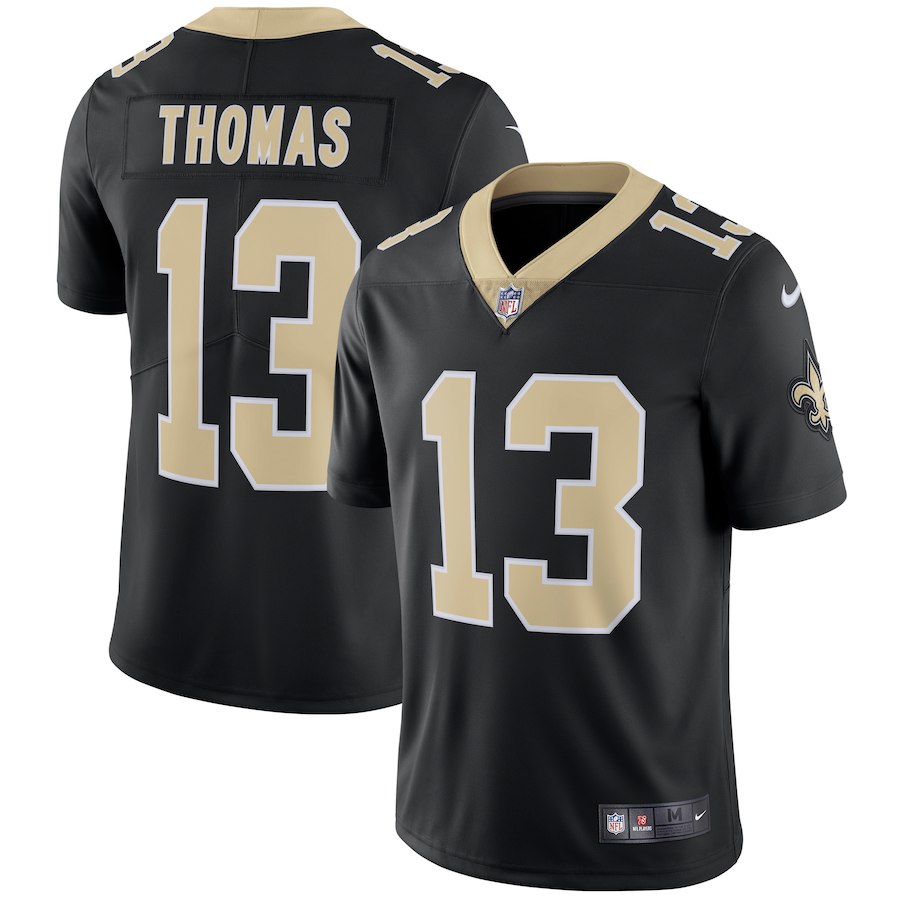 New Orleans Saints #13 Michael Thomas Black Vapor Untouchable Limited Stitched Jersey - Zenithce