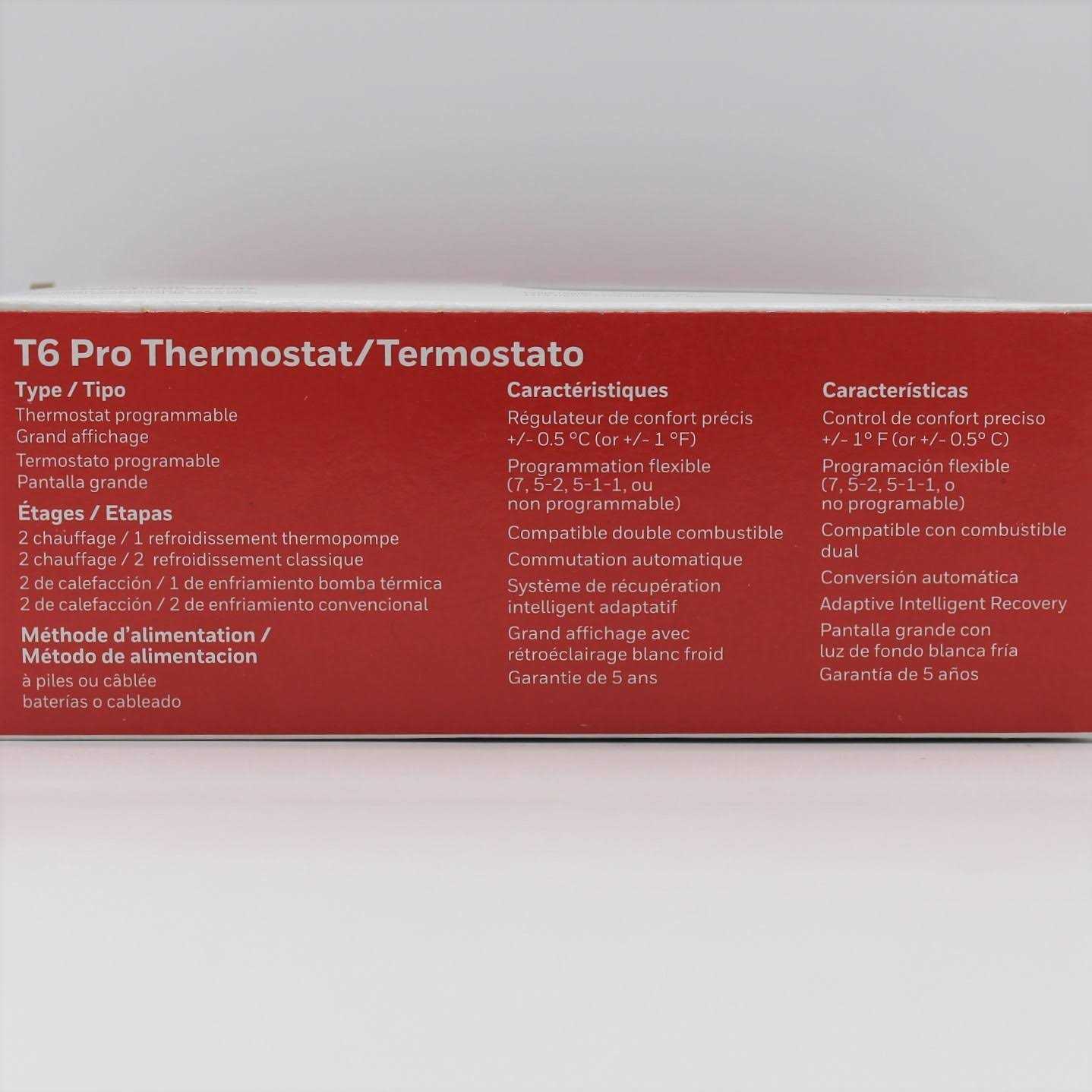 Honeywell TH6220D1028 FocusPRO Programmable Thermostat - Zenithce