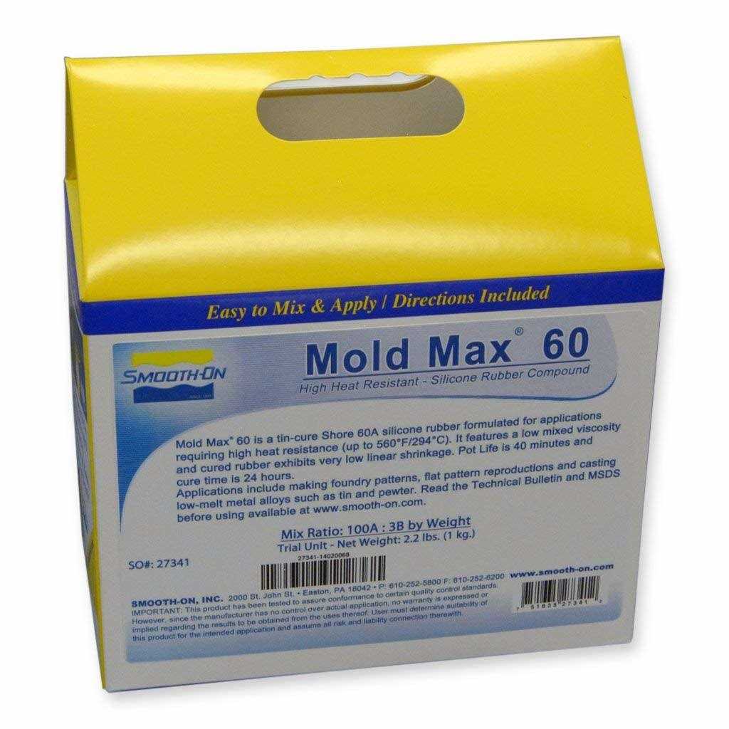 Smooth-On Inc. Moldmaking Casting Pourable Silicone Starter Kit - Zenithce