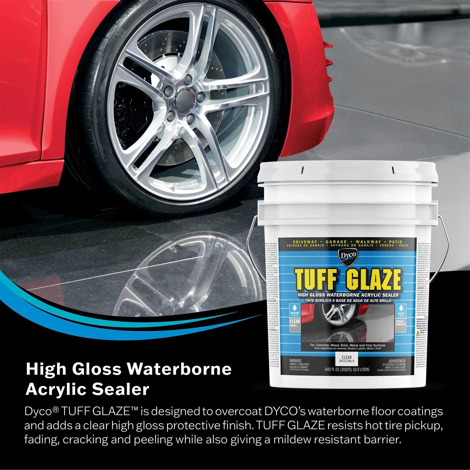 Dyco Tuff Coat Low Sheen Exterior Waterborne Acrylic Concrete Stain - Zenithce