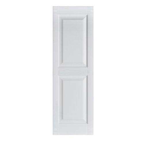Mr Mxyzptlk Perfect Shutters Premier Raised Panel Exterior Decorative Shutters IR521535007 - Zenithce