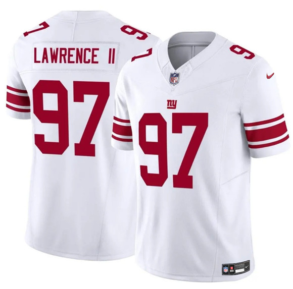 New York Giants #97 Dexter Lawrence II White 2025 F.U.S.E. Vapor Untouchable Limited Stitched Jersey - Zenithce