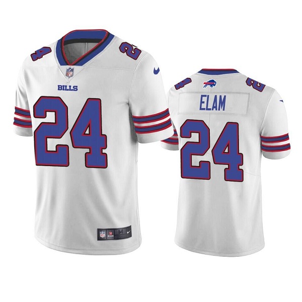 Buffalo Bills #24 Kaiir Elam White Vapor Untouchable Limited Stitched Jersey - Zenithce