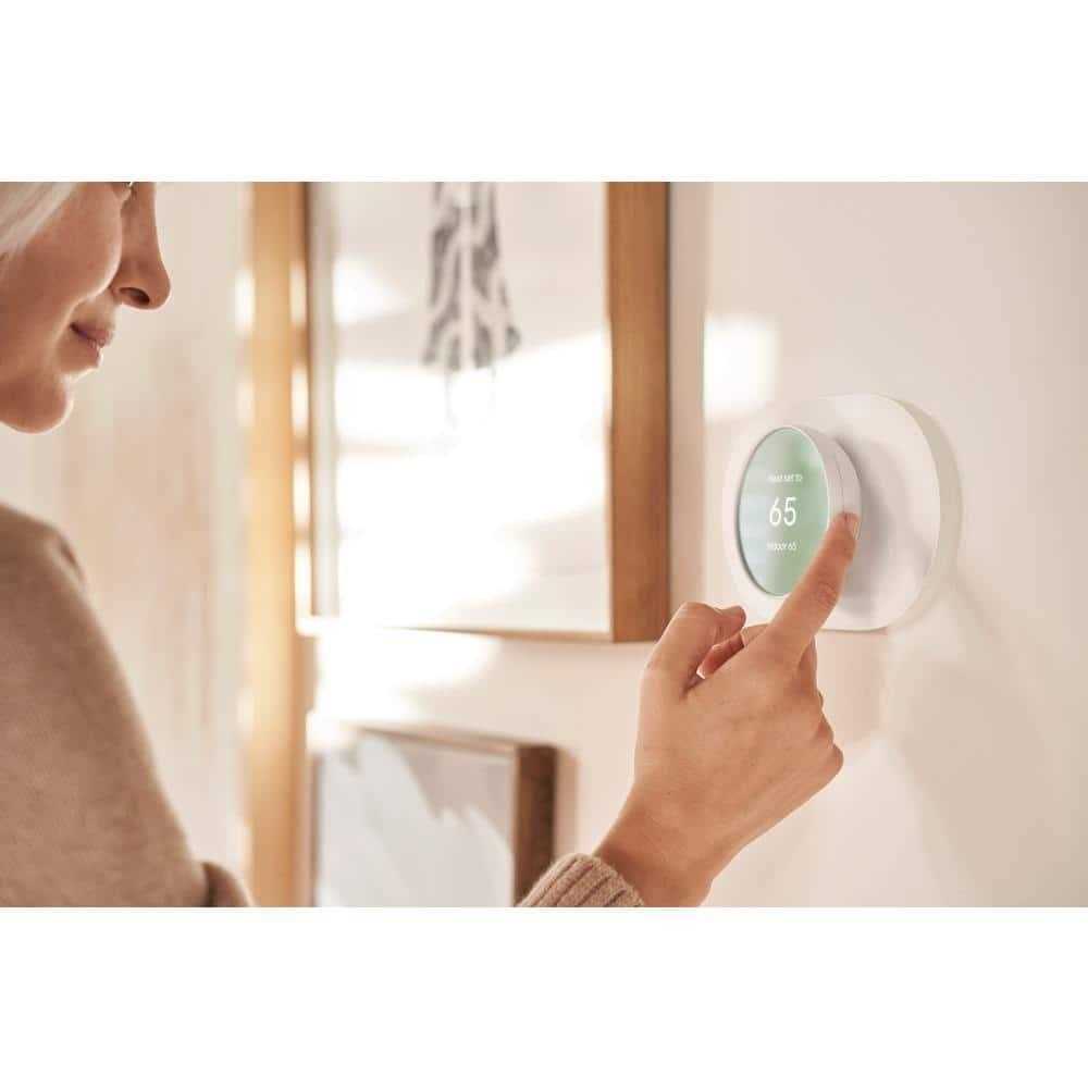 Google Nest Thermostat Smart Programmable Wi-Fi Thermostat Nest Thermostat Trim Kit - Zenithce