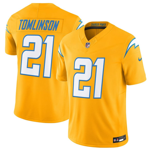 Los Angeles Chargers #21 LaDainian Tomlinson Gold 2025 F.U.S.E. Alternate Vapor Limited Football Stitched Jersey - Zenithce