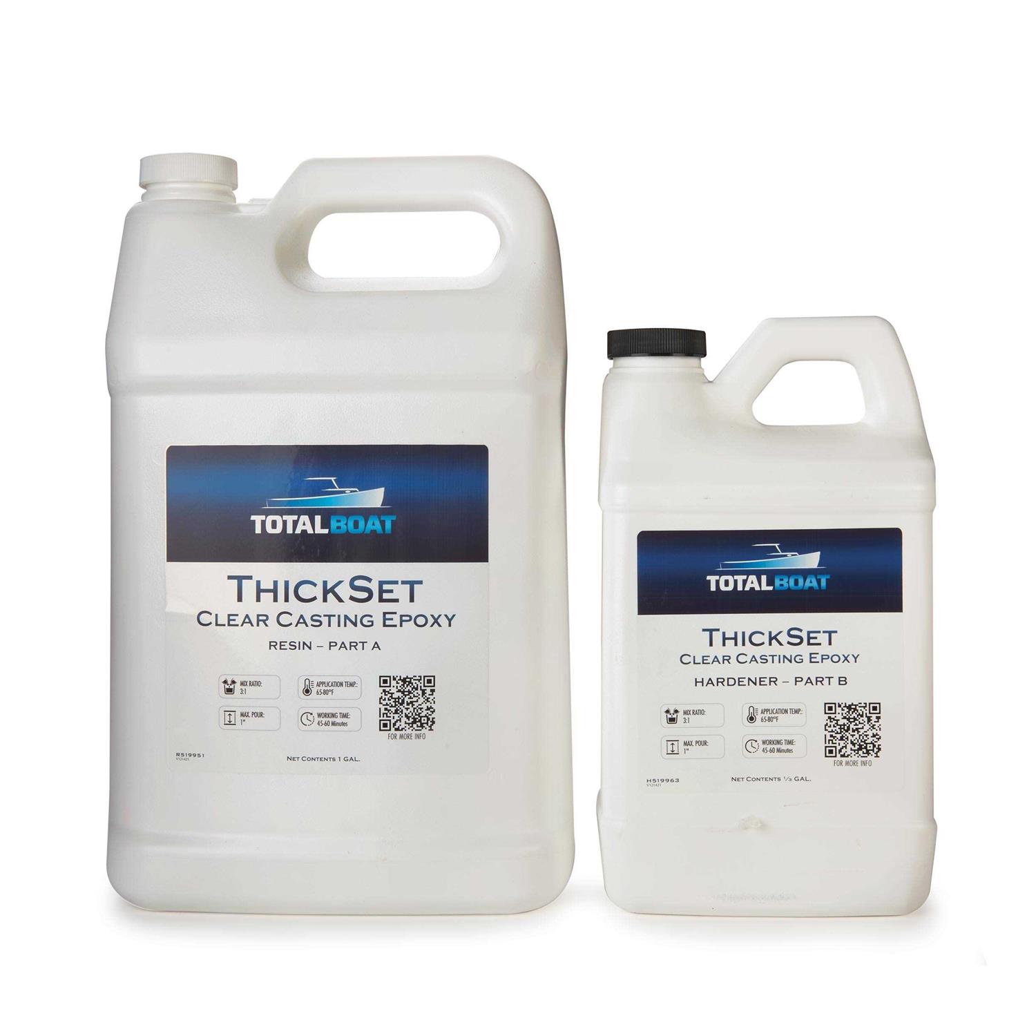 TotalBoat Thickset Deep Pour Clear Casting Epoxy Kits Kit - Zenithce