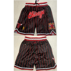 Chicago Bulls Black Mitchell Ness Shorts Run Small - Zenithce