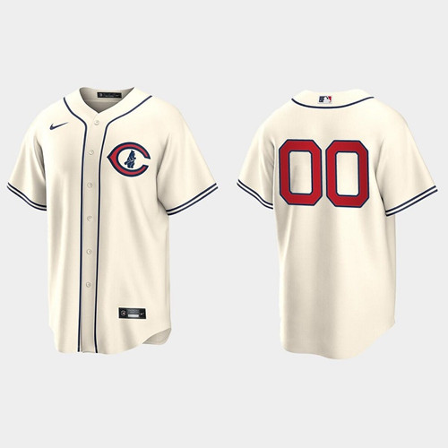 Chicago Cubs Customized Custom 2022 Cream Field Of Dreams Cool Base Stitched Baseball Jersey - Zenithce