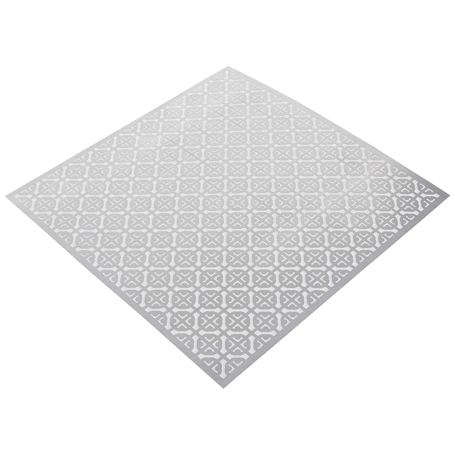 M-D Hobby & Craft Aluminum Metal Sheet 12X12 Elliptical - Zenithce
