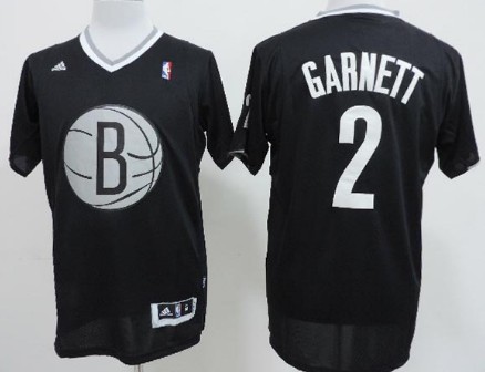 Brooklyn Nets #2 Kevin Garnett Revolution 30 Swingman 2013 Christmas Day Black Jersey - Zenithce