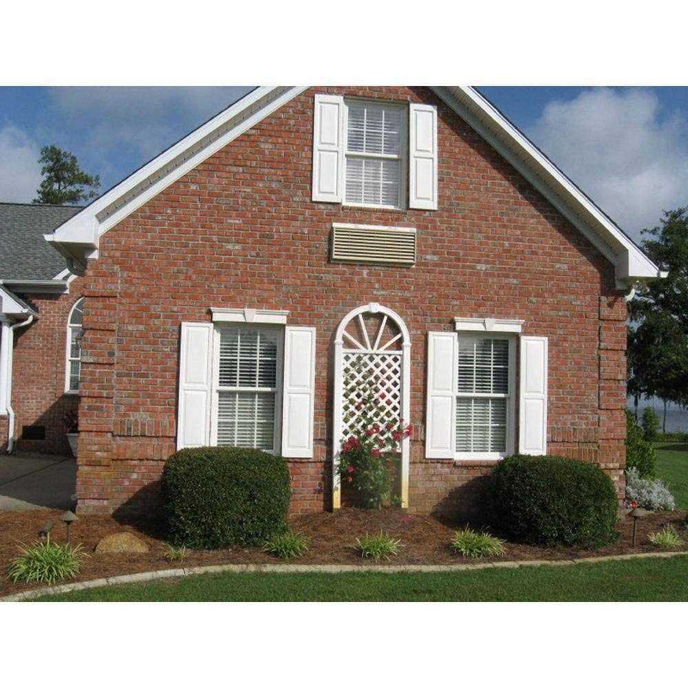 Ekena Millwork Lifetime Vinyl Standard Cathedral Top Center Mullion - Zenithce