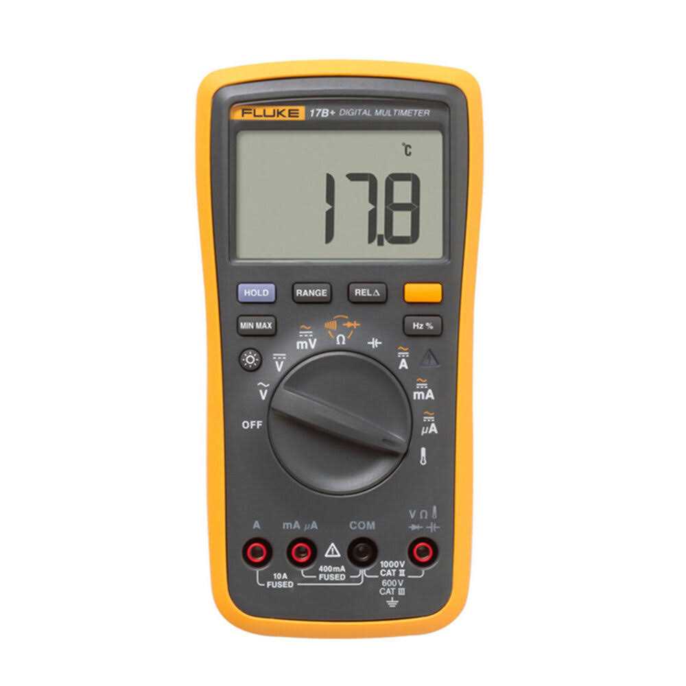 Fluke 17B+ Digital Multimeter w/ Temperature Frequency - Zenithce