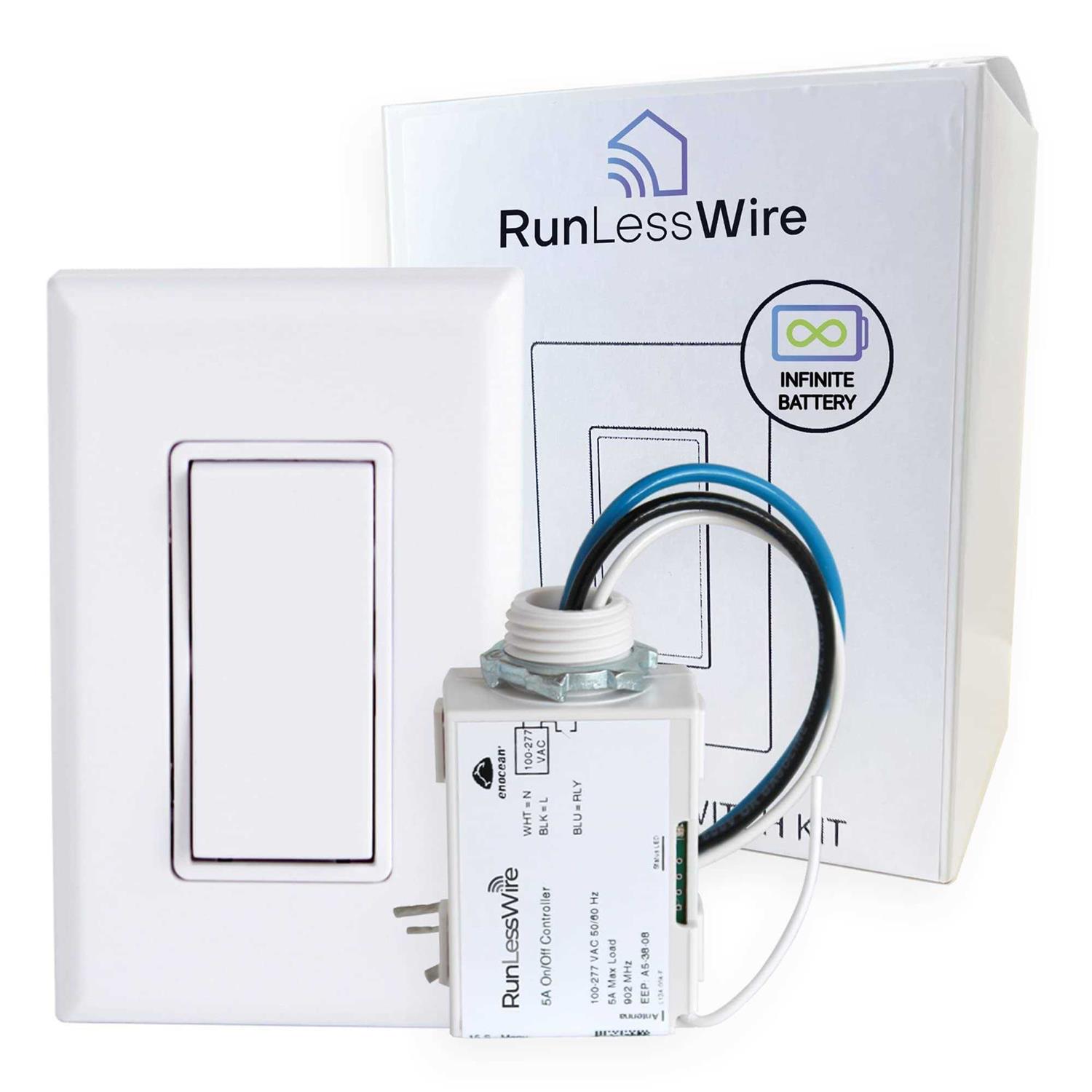 RunLessWire Click for Philips Hue Wireless Dimmer Light Switch FOH-DS - Zenithce
