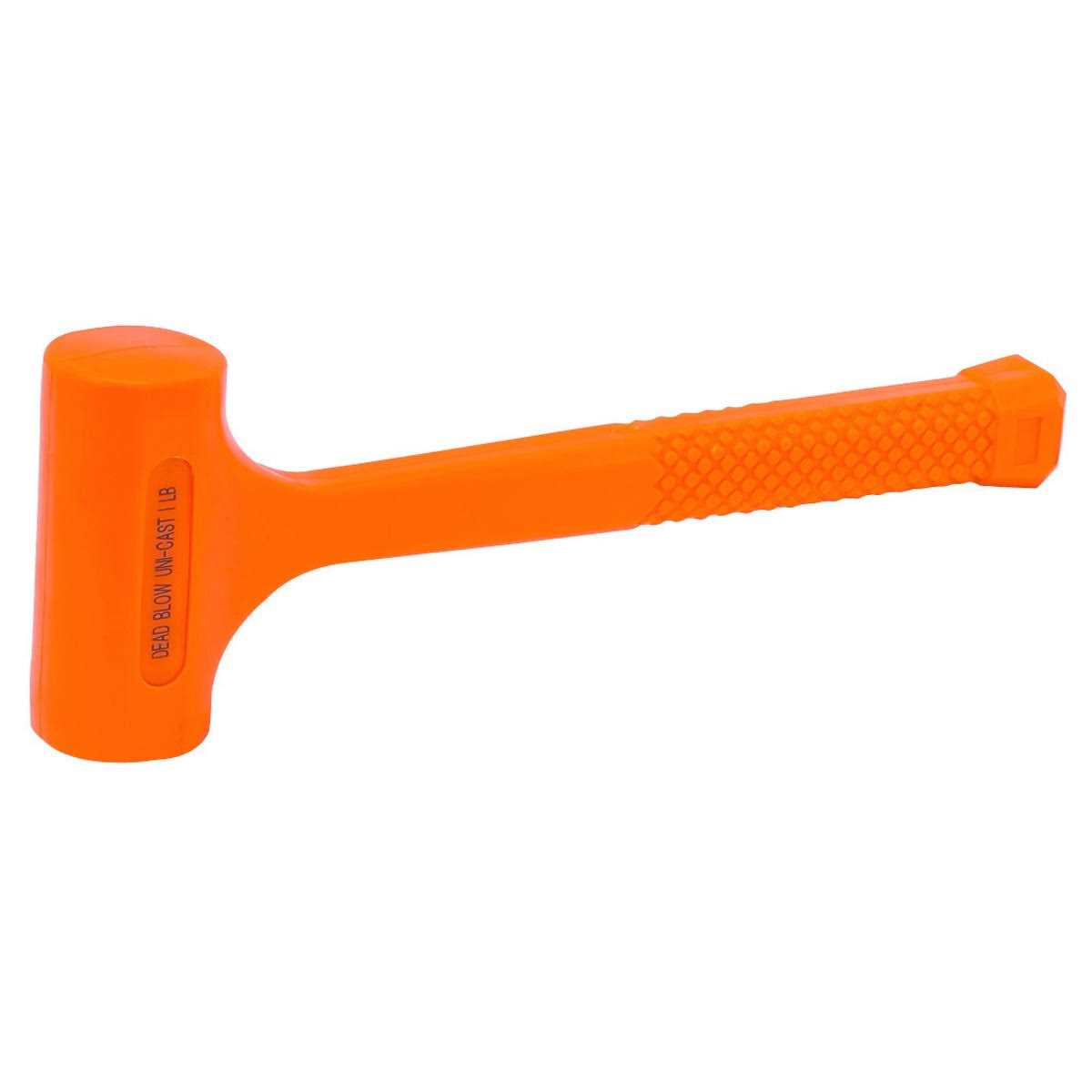 Pittsburgh 4 lb. Neon Orange Dead Blow Hammer - Zenithce