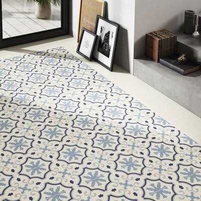 EliteTile Dulce 10×22 x 10×22 Porcelain Spanish Wall Floor Tile - Zenithce
