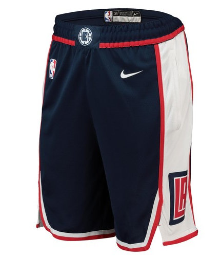 Clippers Navy City Edition Swingman Shorts - Zenithce