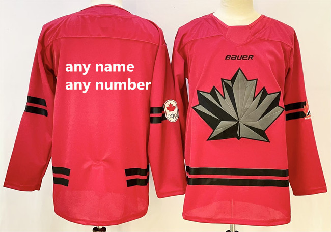 Canada Custom Red 2026 Stitched Jersey - Zenithce