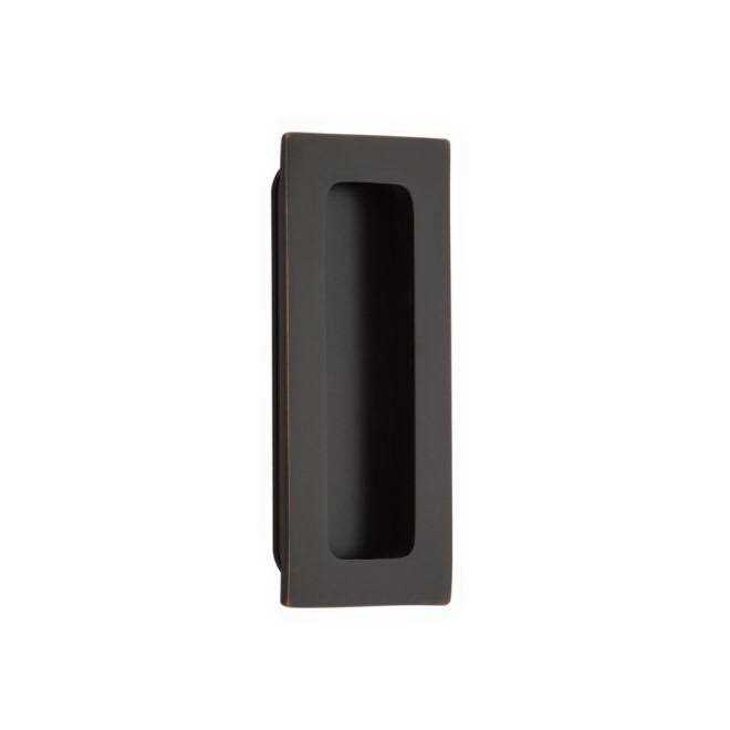 Emtek 2156US15-1 3/8 Narrow Modern Rectangular 7-1/4 Tall Inactive Dummy Pocket Door Pull - Zenithce
