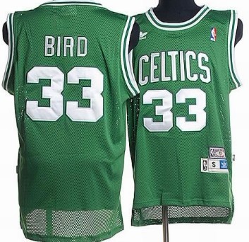 Boston Celtics #33 Larry Bird Green Hardwood Classics Soul Swingman Throwback Jersey - Zenithce