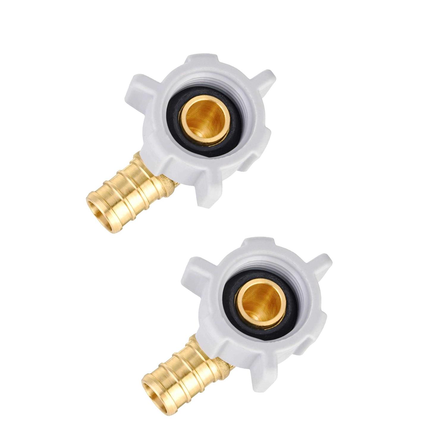 EFIELD Angle Stop Valve 1/2 Nominal Compression x 3/8 OD - Zenithce