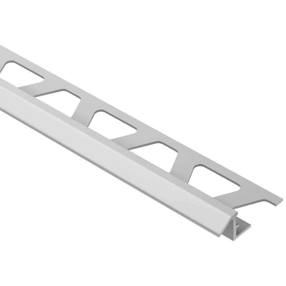 Schluter Tile Edging RENO-TK Profile Brushed Nickel Anodized Aluminum - Zenithce