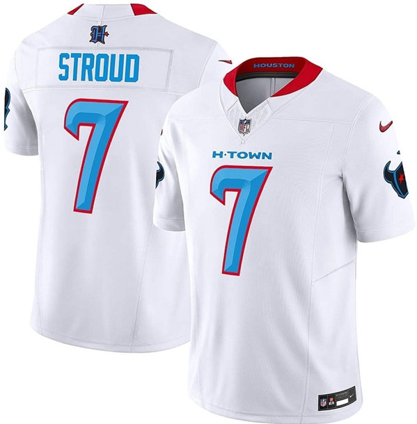Houston Texans #7 C.J. Stroud White 2024 F.U.S.E. Limited Stitched Jersey - Zenithce