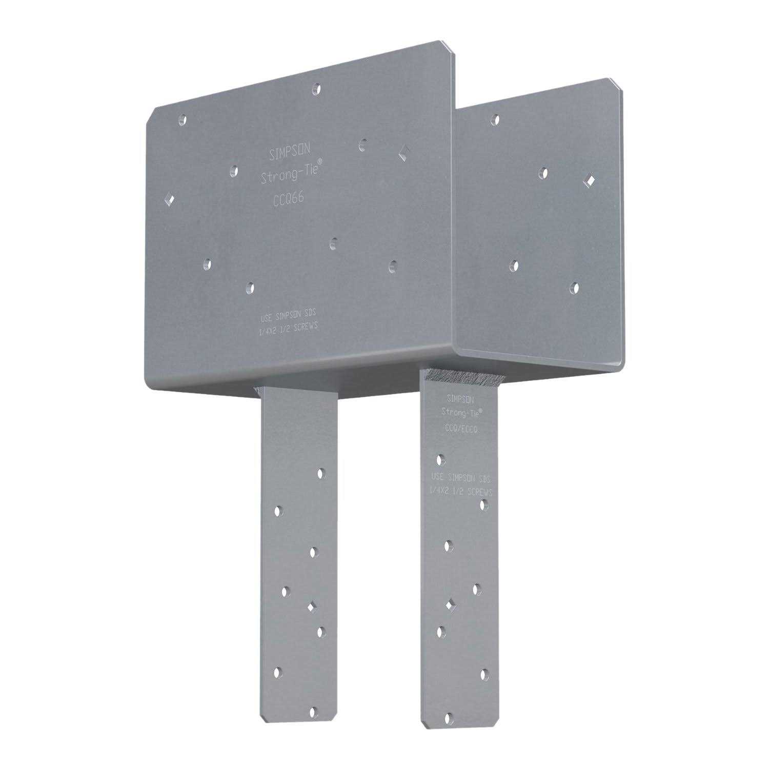 Simpson Strong-Tie CCQ66SDS2.5 Column Cap - Zenithce