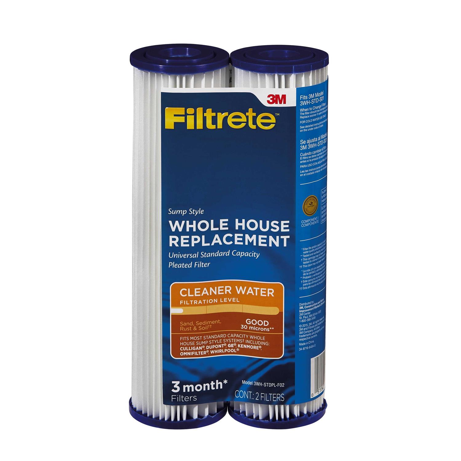 Filtrete 3WH-HD-S01 Whole House System Large Capacity - Zenithce