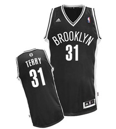 Brooklyn Nets #31 Jason Terry Black Swingman Jersey - Zenithce
