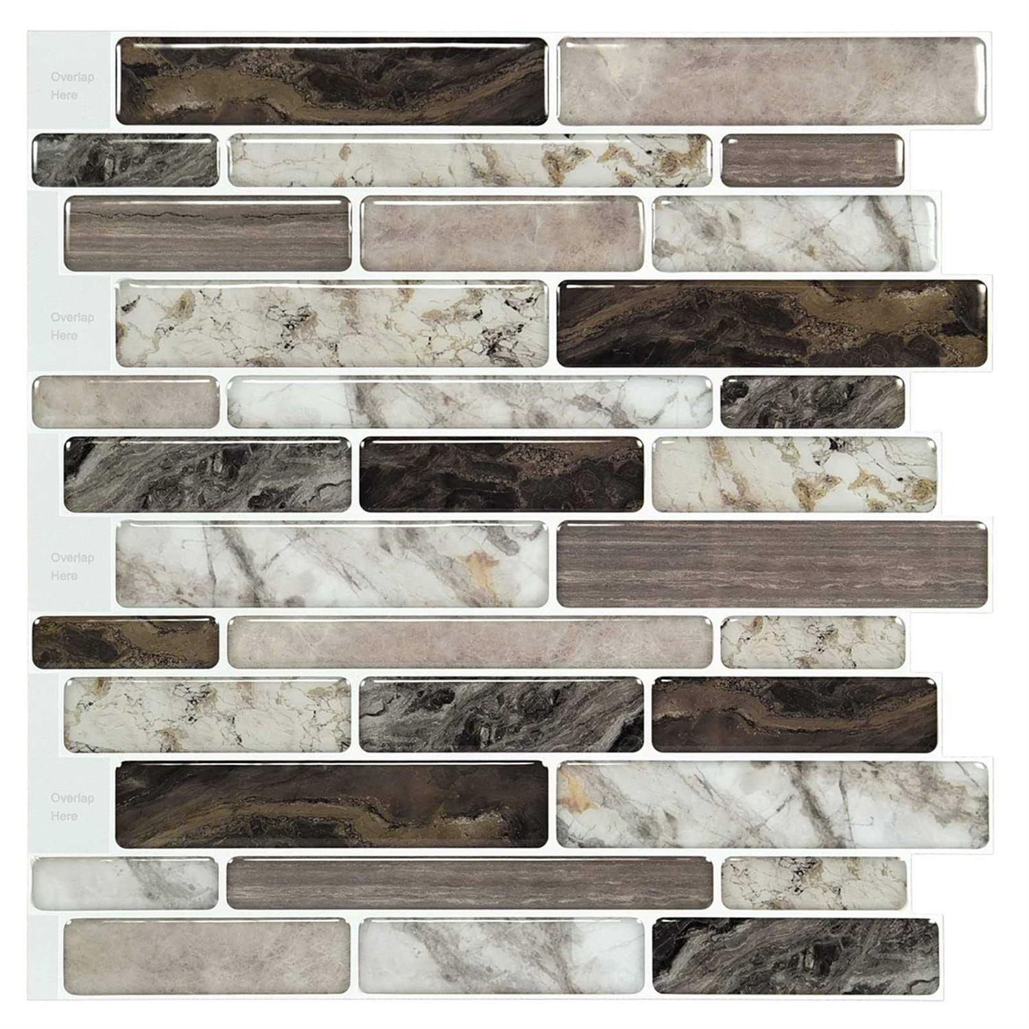 Wowstar 10 Ft Peel and Stick Trim, Molding Trim for Walls, Edges, Borders, Window Frames, Backsplash Tiles, Flexible and Self A - Zenithce