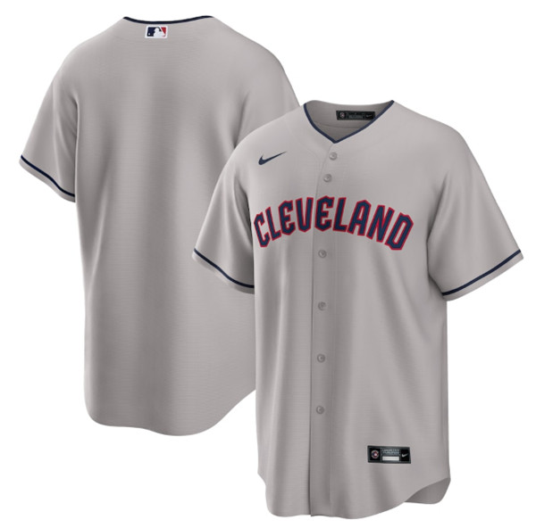 Cleveland Guardians Gray Cool Base Stitched Baseball Jersey - Zenithce