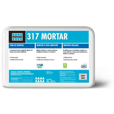 Laticrete 252 Silver Thin-set Mortar - Zenithce