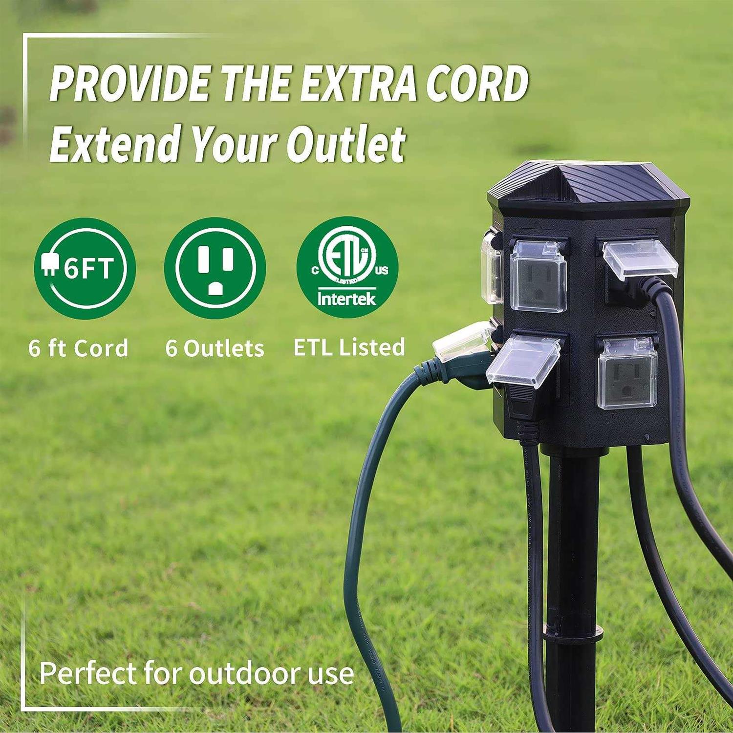 TiFFCOFiO Outdoor Power Timer Dusk to Dawn Sensor Timer - Zenithce
