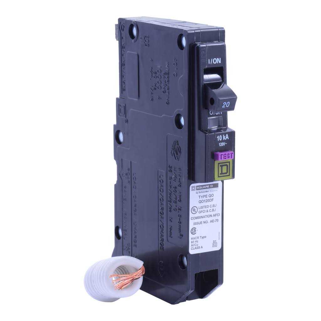 Square D QO120CAFI QO 20A Arc Fault Breaker - Zenithce