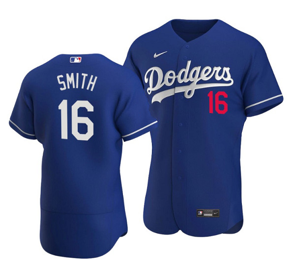 Los Angeles Dodgers #16 Will Smith Blue Flex Base Stitched Jersey - Zenithce
