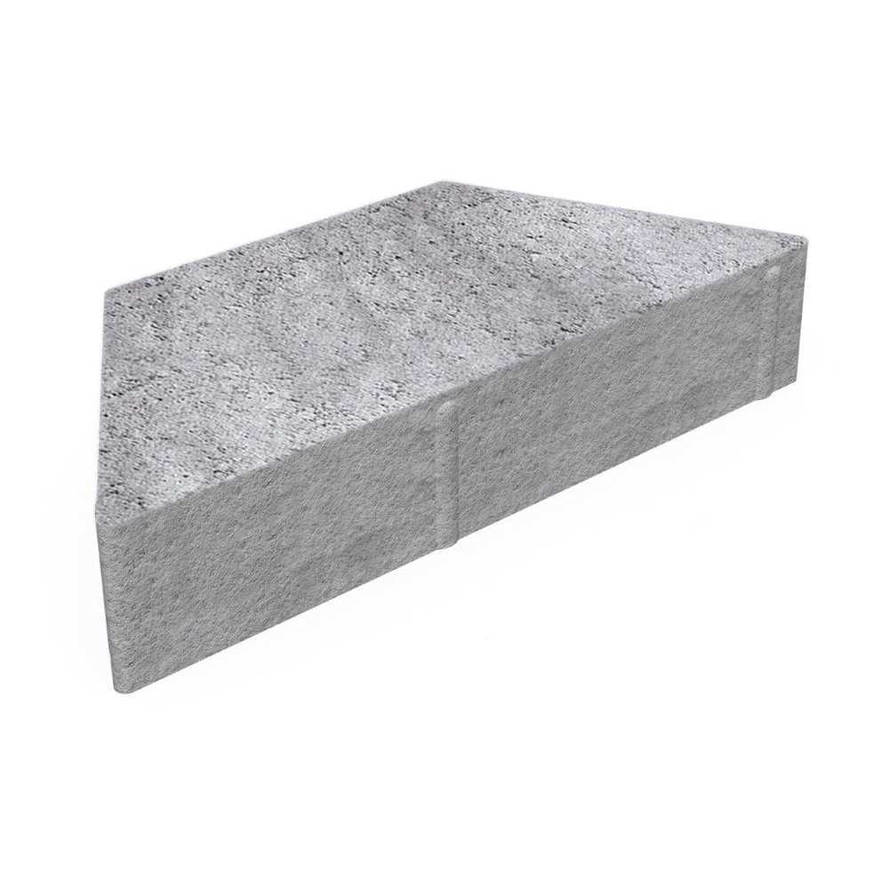 Oldcastle Halo Straight Pewter Edger -15-75 14200426 - Zenithce