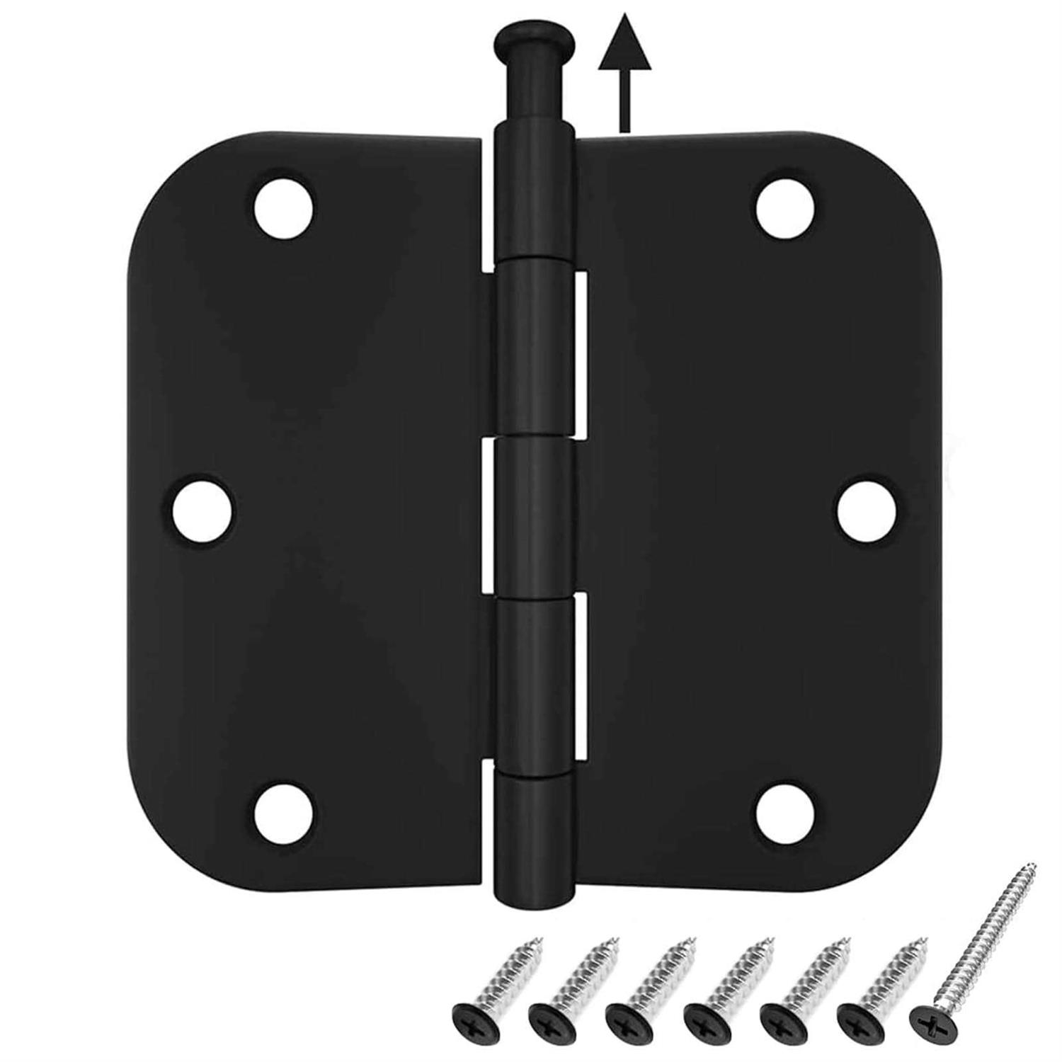 Hosom Rounded Door Hinges 3.5 x 3.5 inch - Zenithce