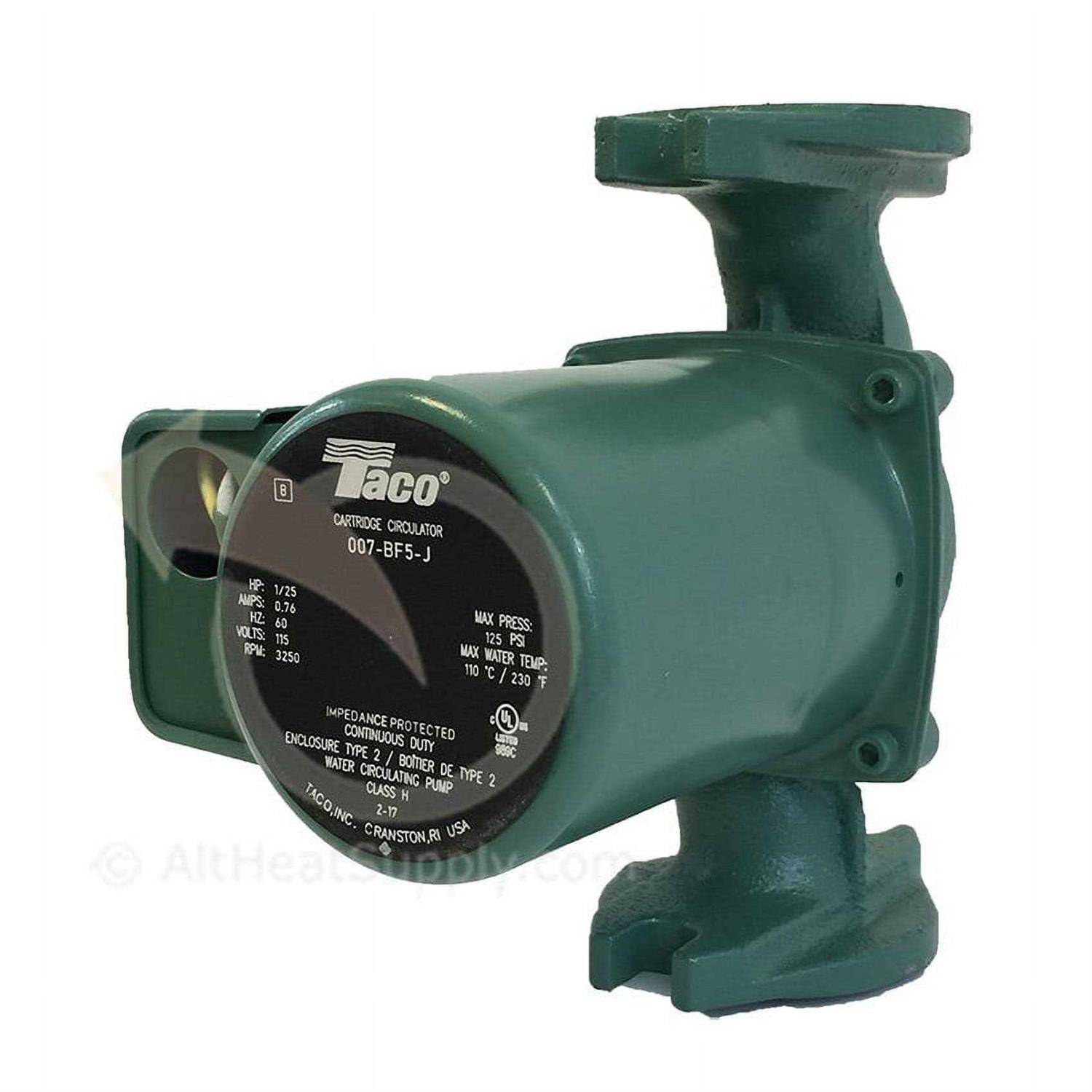 Taco 006e3 ECM High-Efficiency Hot Water Circulation Pump VM1212-DY1-UP2A00 - Zenithce