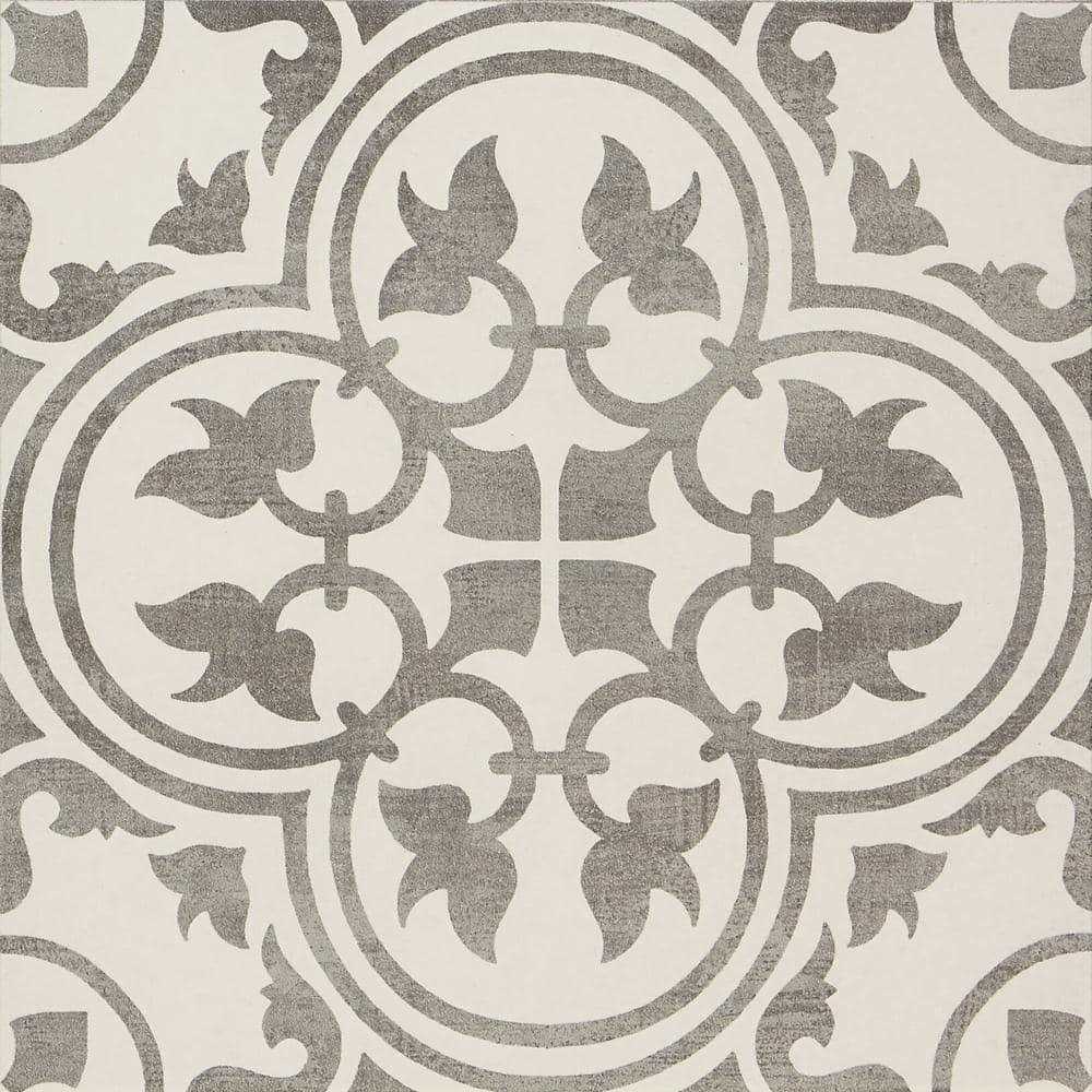 Daltile Memoir Petal 12 in. x 12 in. Glazed Ceramic Floor and Wall Tile - Zenithce