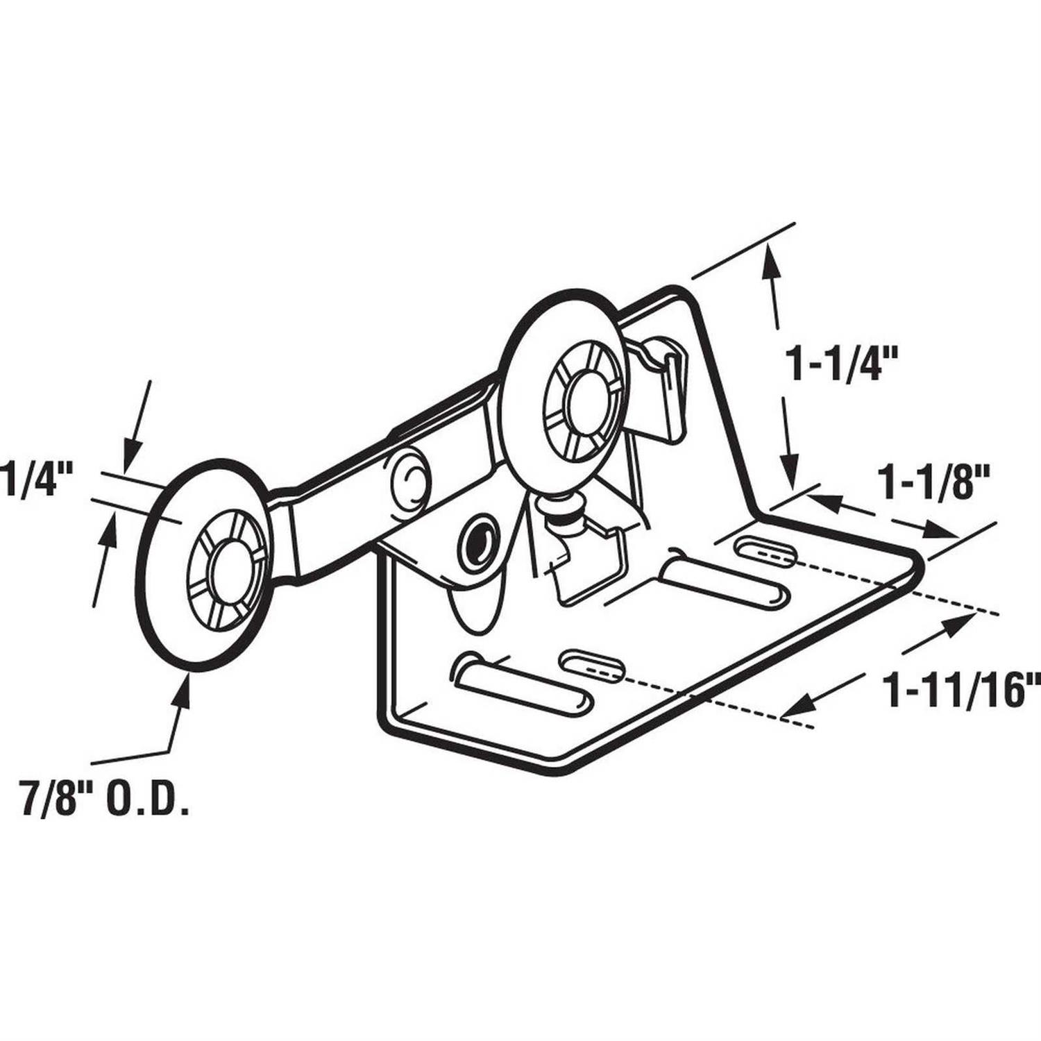 Prime Line Mirror Holder Clip U 9254 - Zenithce