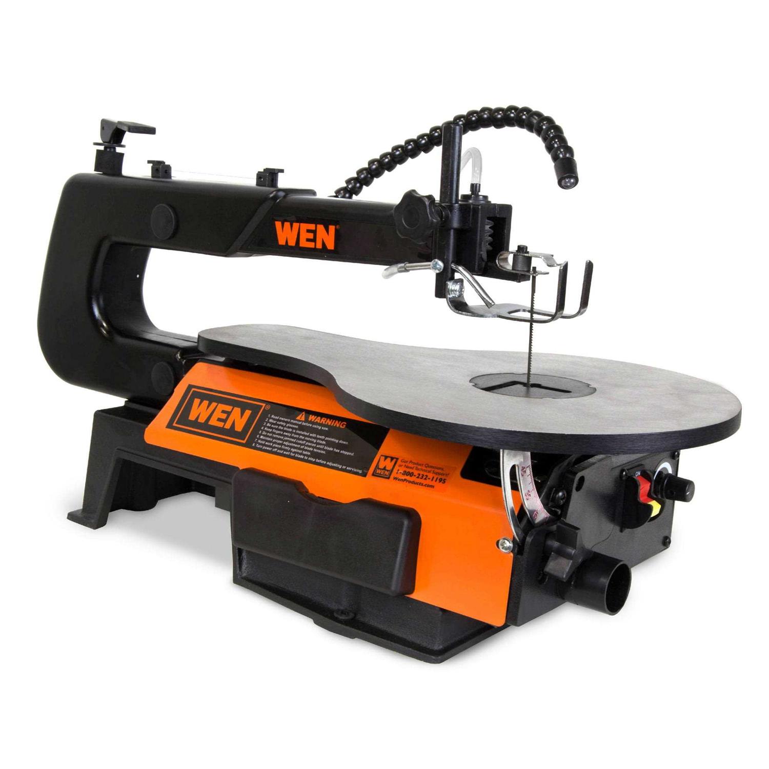 WEN 16-in 1.2-Amp Variable Speed Corded Scroll Saw 3922 - Zenithce