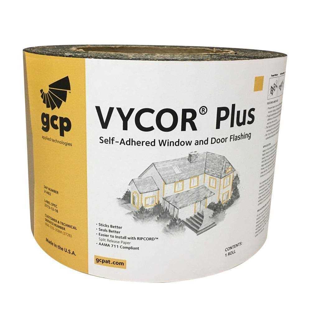 Grace Vycor Plus Self Adhered Flashing - Zenithce