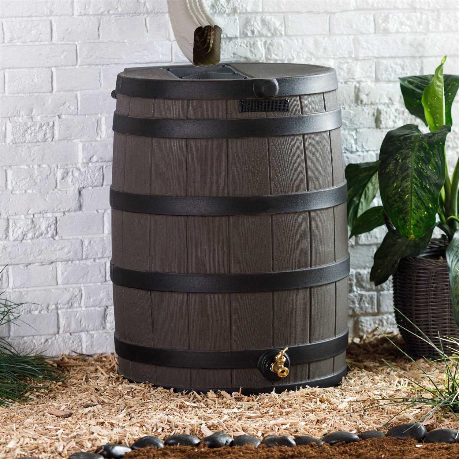 Good Ideas Rain Wizard 50 Gallon Rain Barrel - Zenithce