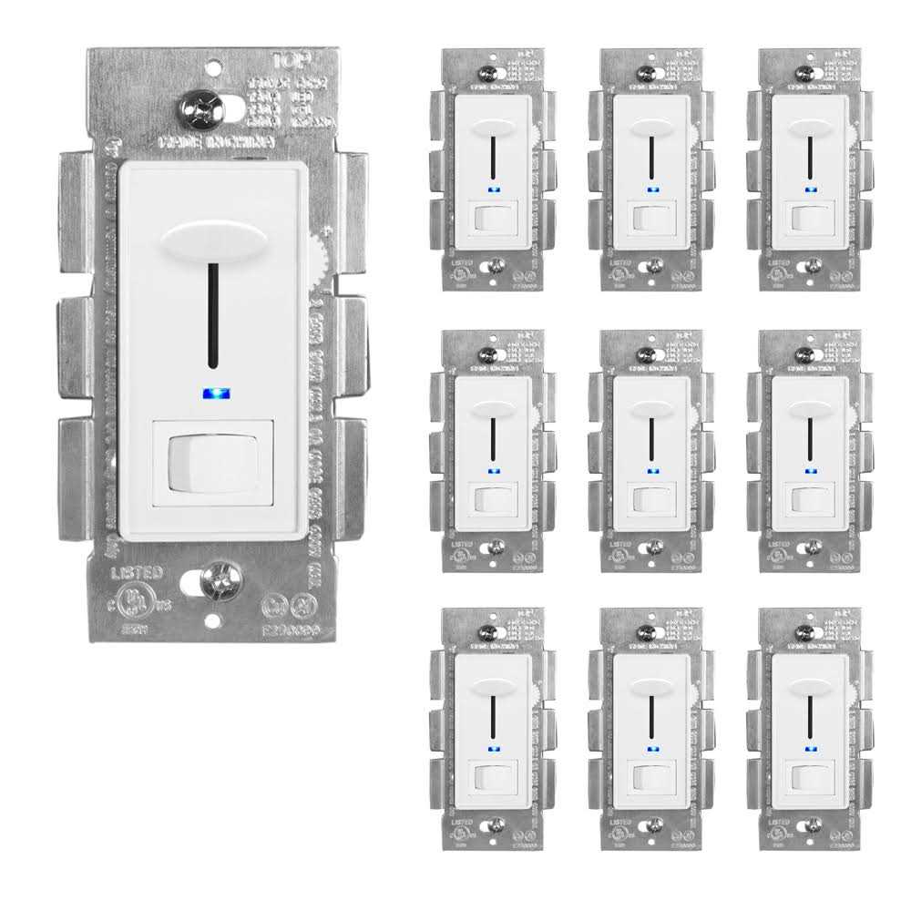 Maxxima LED Dimmer Electrical Light Switch - Zenithce