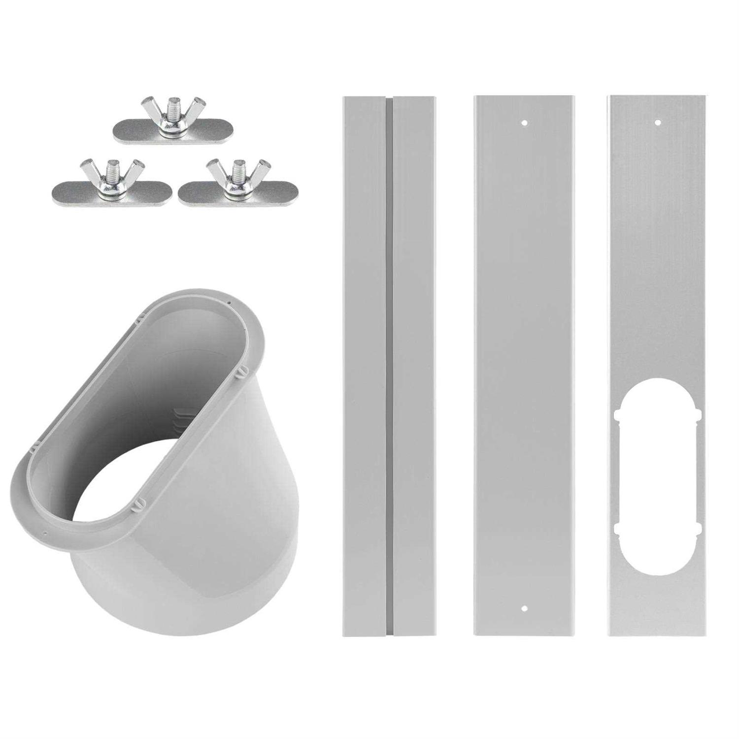 TURBRO Portable Air Conditioner Window Vent Kit Window Slide Kit Plate - Zenithce